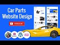 Auto Parts Website Design with WordPress Elementor Page Builder  No Code Required - 02