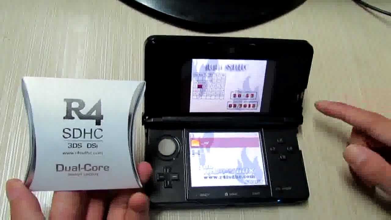 R4 Dual Core 2013 is Firmware Upgrade for 3DS 6.2.0-12U - YouTube