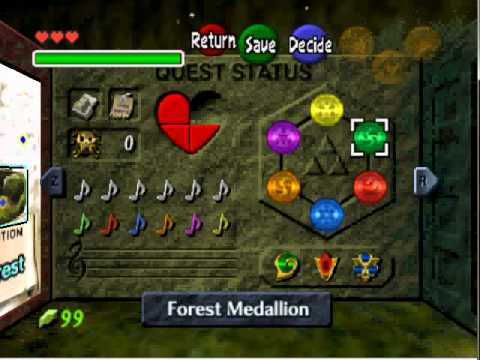 legend of zelda ocarina of time n64 cheats - YouTube