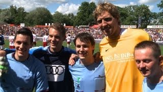 Neuer-Elf schlägt Nowitzki-Team bei Benefiz-Kick