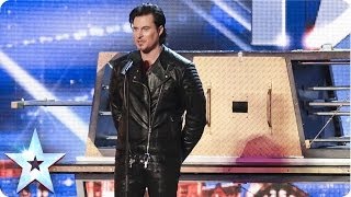 Illusionist Christian Farla wows the crowd | Britain's Got Talent 2014