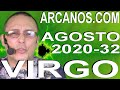 Video Horóscopo Semanal VIRGO  del 2 al 8 Agosto 2020 (Semana 2020-32) (Lectura del Tarot)