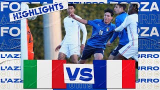 Highlights: Italia-Francia 3-1 - Under 17 (7 dicembre 2021)