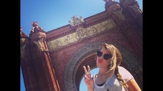 Eurotrip 7: Barcelona - Arco do Triunfo, La Pedrera, Casa Battló, Catedral de Santa Eulália e praia