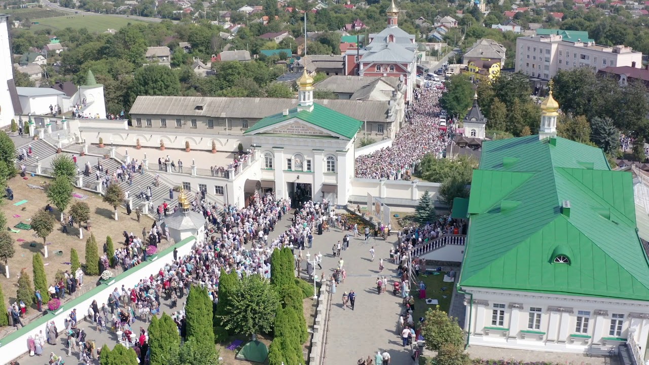 Почаевская Лавра храм Преображения Господня