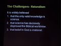 War of the Worldviews - Christianity vs. Naturalism - Dr. John Byl