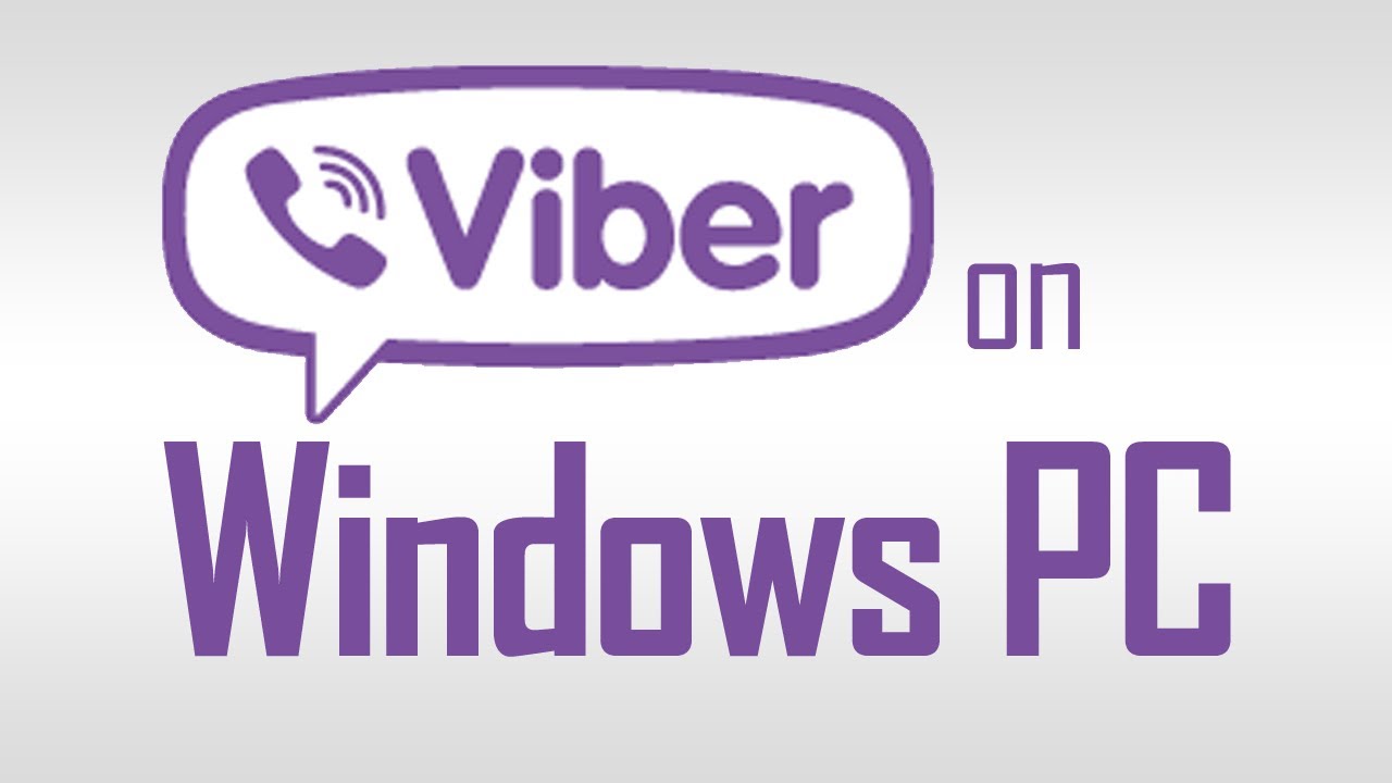 viber for desktop not showing up