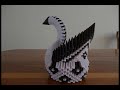 3 - Cisne Origami 3D