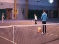Entraînement école de tennis