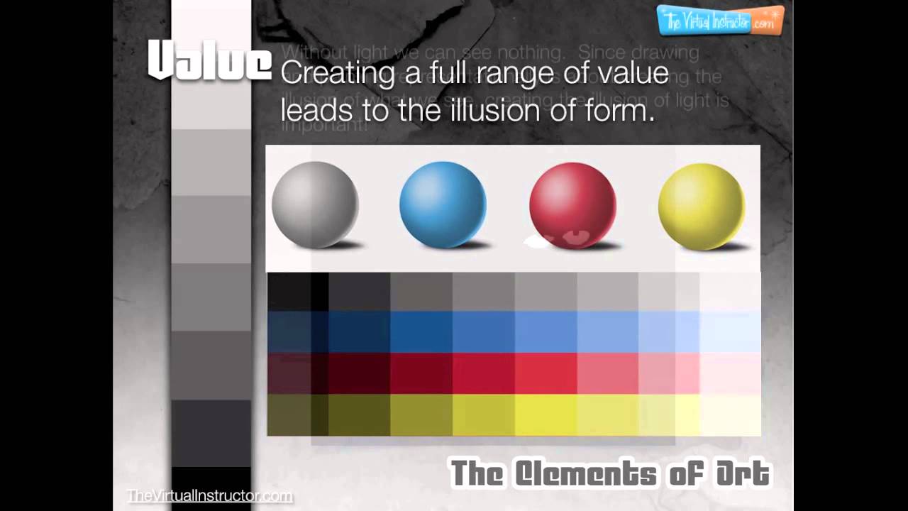 The Elements of Art - Value - YouTube