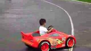 Diego Sven y Rayo McQueen