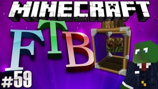 Minecraft Feed The Beast #59 - Brain in a jar!