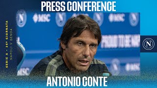 LIVE | La conferenza stampa di Antonio Conte in vista di Napoli - Genoa