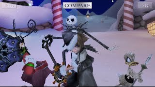 KINGDOM HEARTS HD 2.5 ReMIX - Interactive SD/HD Comparison Trailer