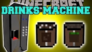 Minecraft: ESPRESSO DRINKS MACHINE (BOMBY STARTS HIS OWN CAFE!) Mod Showcase