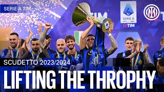 LIFTING THE TROPHY 🏆? | SCUDETTO 2023/24⭐⭐?