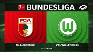 FC Augsburg vs. VfL Wolfsburg | Matchday 6 — Bundesliga 2025/26