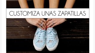 DIY Customiza unas zapatillas inspiradas por Chiara Ferragni