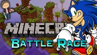 Minecraft: BATTLE-RACE FUN w/Mitch & Friends!