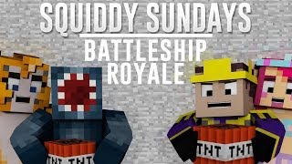 Squiddy Sundays - Minecraft Xbox - Battle Ship Royale Mini Game