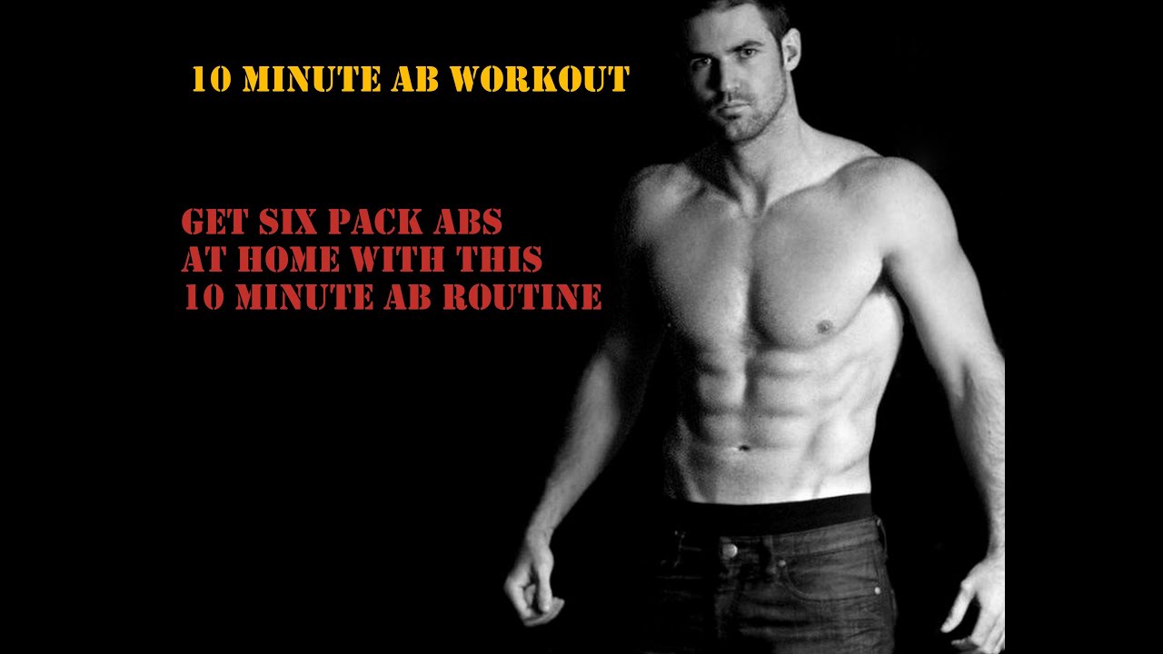 10 MINUTE HOME ABS WORKOUT ROUTINE - GET SIX PACK ABS (HD) - YouTube