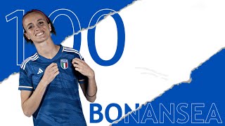 Bonansea 100 presenze in Nazionale