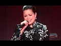 Lea Salonga (voice of Mulan) performs