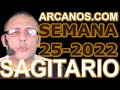Video Horscopo Semanal SAGITARIO  del 12 al 18 Junio 2022 (Semana 2022-25) (Lectura del Tarot)