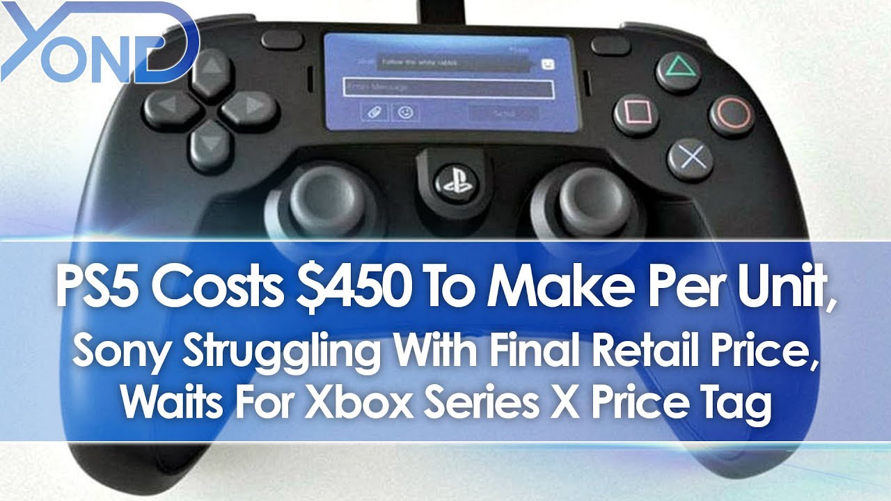 retail price for ps5