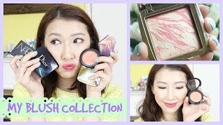 我的胭脂收藏 My Blush Collection & Swatches (ENG SUBS) | BethniY