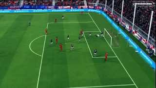 Отличные голы в игре FIFA 14