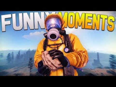 The Rock Man - Rust funny Moments #RustFunnyMoments #Evade