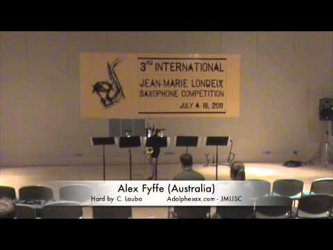 3rd JMLISC: Alex Fyffe (Australia) Hard C. Lauba