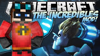 Minecraft | THE INCREDIBLES MOD! (Become an Incredible & Frozone!) | Mod Showcase