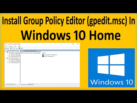 Herunterladen Gpedit MSC Windows Vista Home Premium