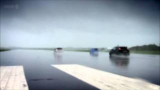 Top Gear - DragRace - Focus rs500 vs Cosworth Impreza vs Volvo C30 polestar