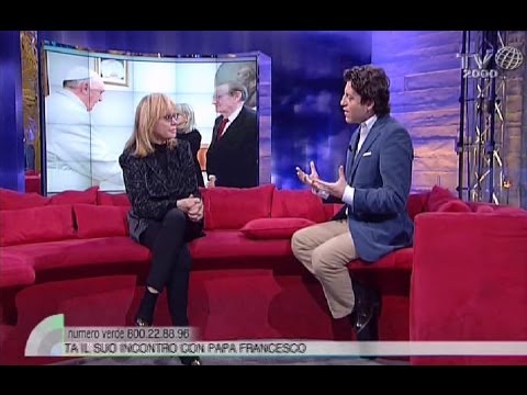 Rita Pavone a TV2000. L'udienza privata con papa Francesco