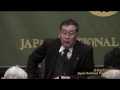 渡辺利綱 大熊町町長 2013.11.20