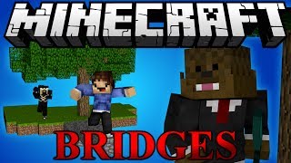 Minecraft Bridges COMMANDERS PVP Minigame w/ Antvenom and Woofless