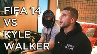 FIFA 14 Launch: Kyle Walker v Fifa Playa