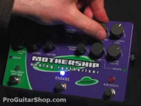 Pigtronix Mothership Analog Guitar Synthesizer