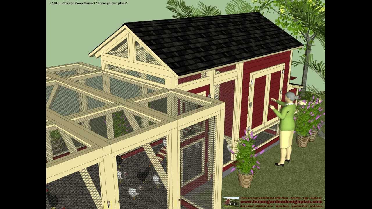  Plans - How To Build A Chicken Coop - Backyard Chicken Coop - YouTube