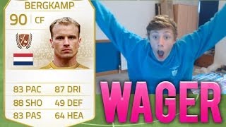 INSANE LEGEND BERGKAMP WAGER - Fifa 14 Ultimate Team LIVE