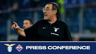 Lazio-Fiorentina | Mister Sarri in conferenza stampa