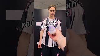 Did he really touch it? 🤨? @adidas #adidas #football #yildiz #challenge #juventus