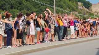 Flashmove Passau 2013 - Solidarität schlägt Wellen