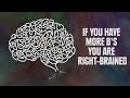 Are You Right-Brained Or Left-Brained?