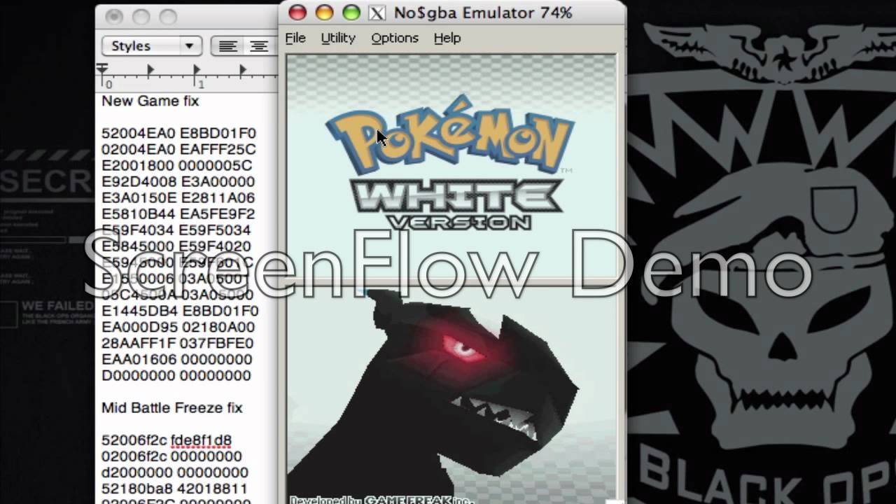 Pokemon White rom (Fix Codes) - YouTube