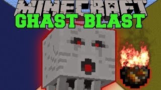 Minecraft: GHAST BLAST (DODGE FIREBALLS AND TNT!) Mini-Game