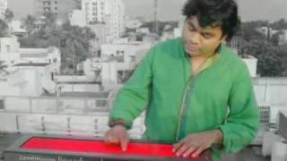 AR Rahman playing The Haken Continuum Fingerboard